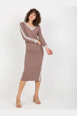 Fancy Dress-FA-SK-8297.18P-brown