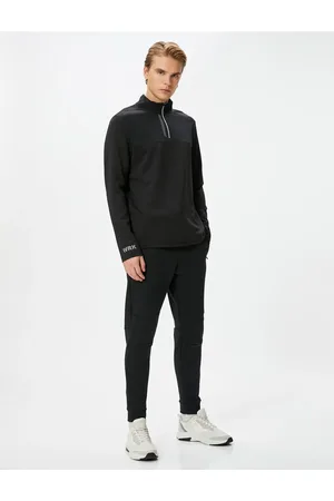 Koton Sports Sweatpants Jogger Waist Laced Stitch Detail Pocket