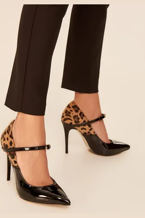 Trendyol Black Leopard Detailed Women