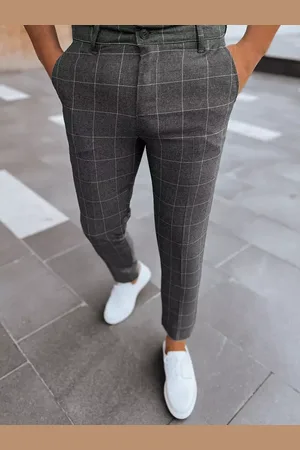 D-Street Pánské kalhoty chinos Barva tmavě