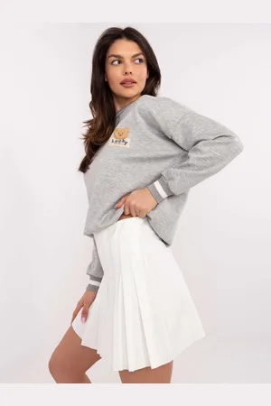 Italy Moda Skirt-DHJ-SD-8792.68-ecru