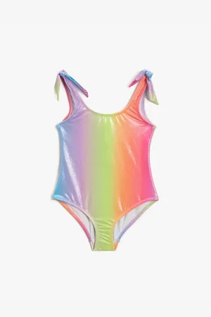 Koton Thick Strands Swimwear Binding Shiny Gradient