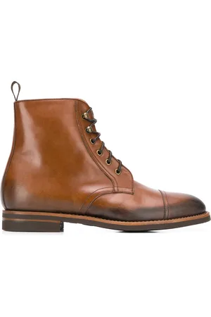 Scarosso Paolo Caramello lace-up boots