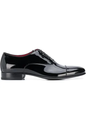 Scarosso Rodrigo patent-leather Oxford shoes