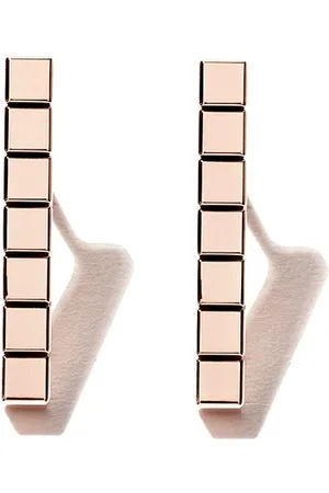 Chopard 18kt rose gold Ice Cube Pure earrings