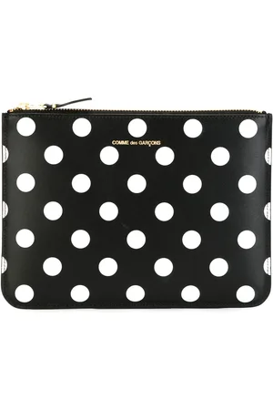 Comme des Garçons Polka dot clutch
