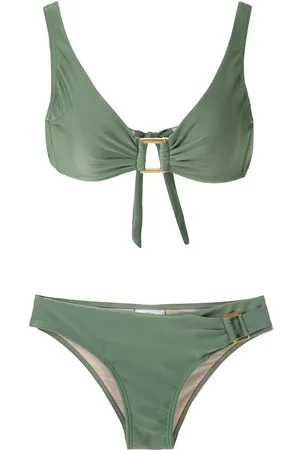 AMIR SLAMA Metallic embellishments bikini set