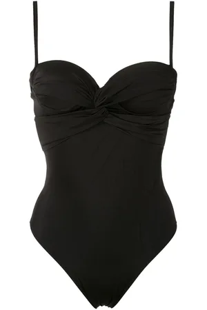 Brigitte Twisted detail swimsuit