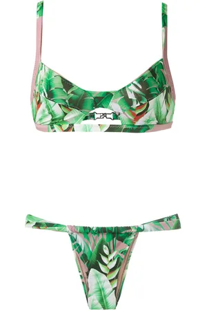 AMIR SLAMA Printed bikini set