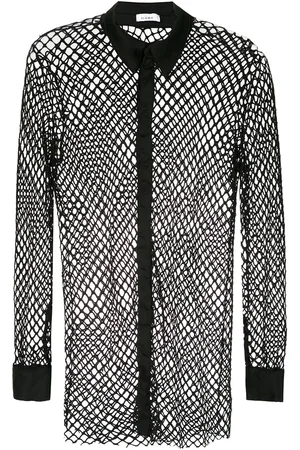 AMIR SLAMA Mesh shirt