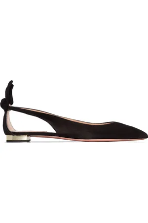 Aquazzura Bow Tie ballerina shoes