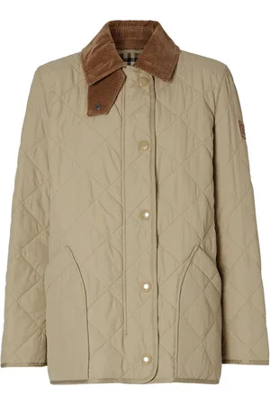 Burberry Diamond quilted barn jacket
