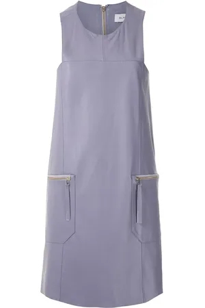 Olympiah Sleeveless panelled mini dress
