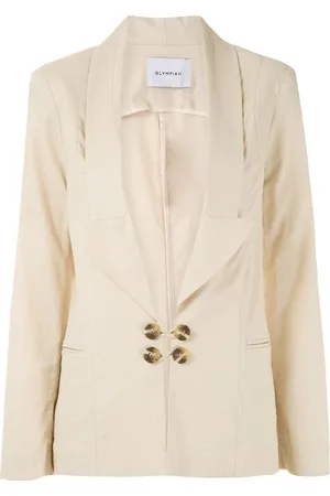 Olympiah Bryone plunge neck blazer