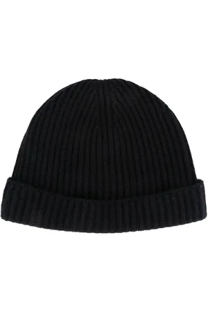 N.PEAL Ribbed-knit cashmere beanie