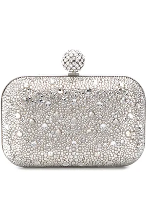 Jimmy Choo Cloud crystal-embellished clutch