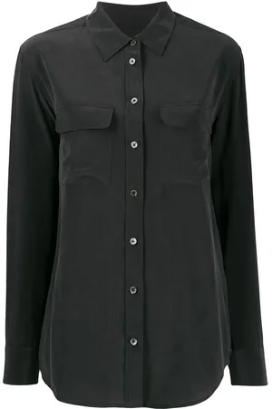 Equipment Signature slim-fit silk shirt