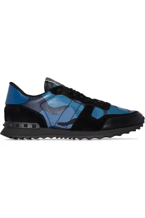 VALENTINO GARAVANI Rockrunner camouflage-print sneakers