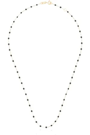 GIGI CLOZEAU 18kt yellow beaded necklace