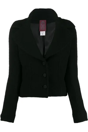 John Galliano 1990s bouclé yarn jacket