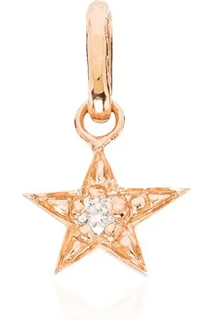 GIGI CLOZEAU 18kt rose gold and diamond star charm