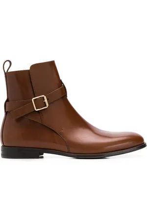 Scarosso Lara buckled ankle boots