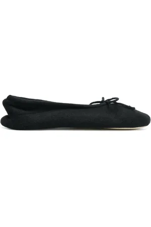 N.PEAL Bow tie slippers