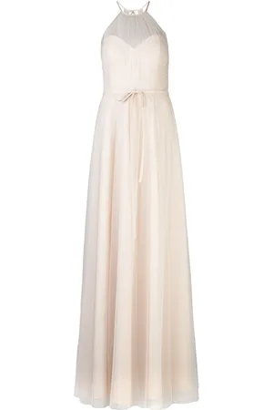 Marchesa Notte Halterneck tulle bridesmaid gown