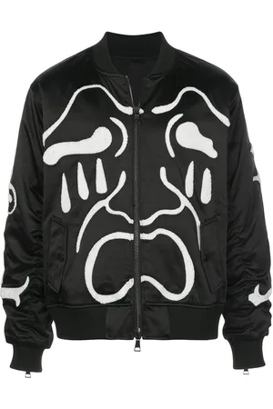 HACULLA Scream embroidered bomber jacket