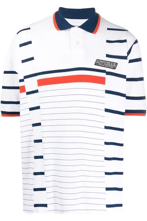 MARTINE ROSE Striped polo shirt
