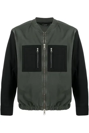 Neil Barrett Contrast pocket bomber jacket