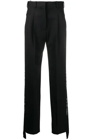 Stella McCartney Tape detail straight trousers