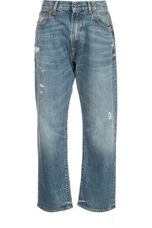 R13 Mid-rise boyfriend jeans
