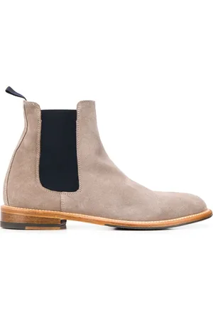 Scarosso Chelsea colour-block boots