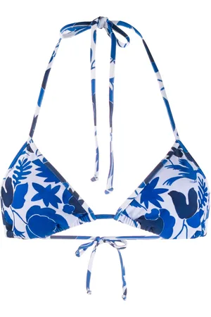 La DoubleJ Printed string bikini bottoms