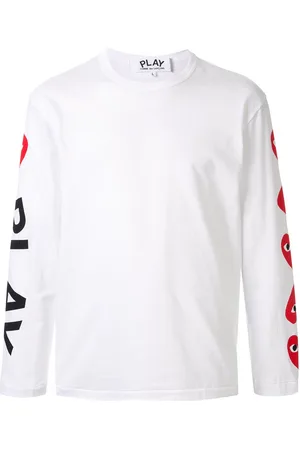 Comme des Garçons Almond-eye long-sleeved T-shirt