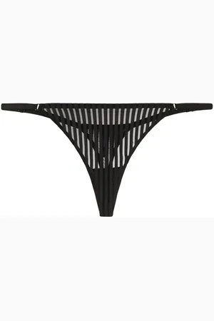 MAISON CLOSE Striped thong