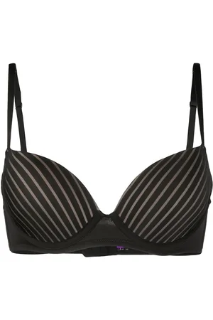 MAISON CLOSE Striped push up bra