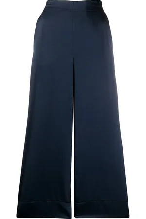 BLANCA Wide leg cropped trousers