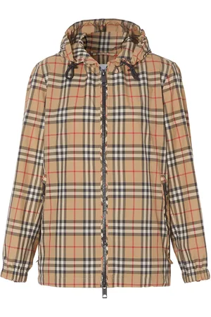 Burberry Vintage Check hooded jacket