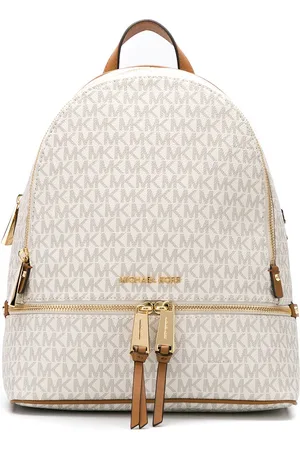 Michael Kors Medium Rhea logo-print backpack