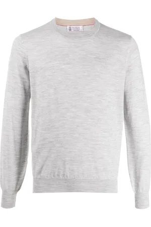 Brunello Cucinelli Long sleeve relaxed fit pullover