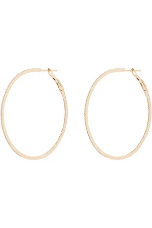 Dana Rebecca Designs Diamond embellished hoop earrings