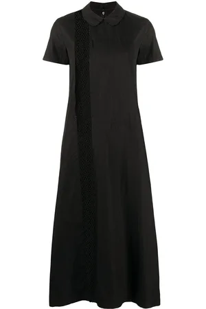 Comme des Garçons 1999 crochet-insert midi dress