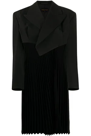 Comme des Garçons 1980s elongated pleated back jacket