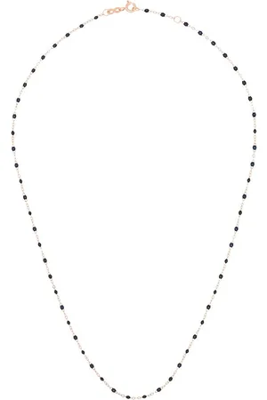 GIGI CLOZEAU 18kt rose beaded necklace