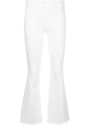 Mother High-rise flared jeans