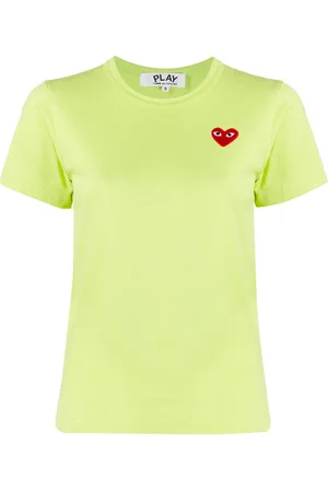 Comme des Garçons Logo-patch crew neck T-shirt