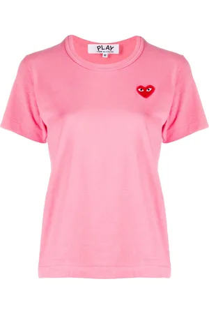 Comme des Garçons Heart-print crew neck T-shirt