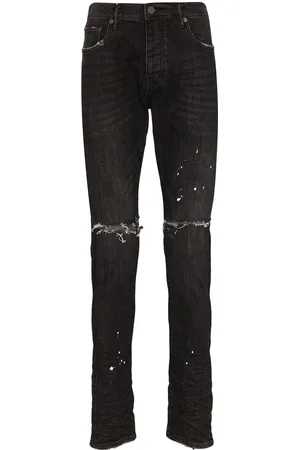Purple Brand Distressed ripped knee jeans